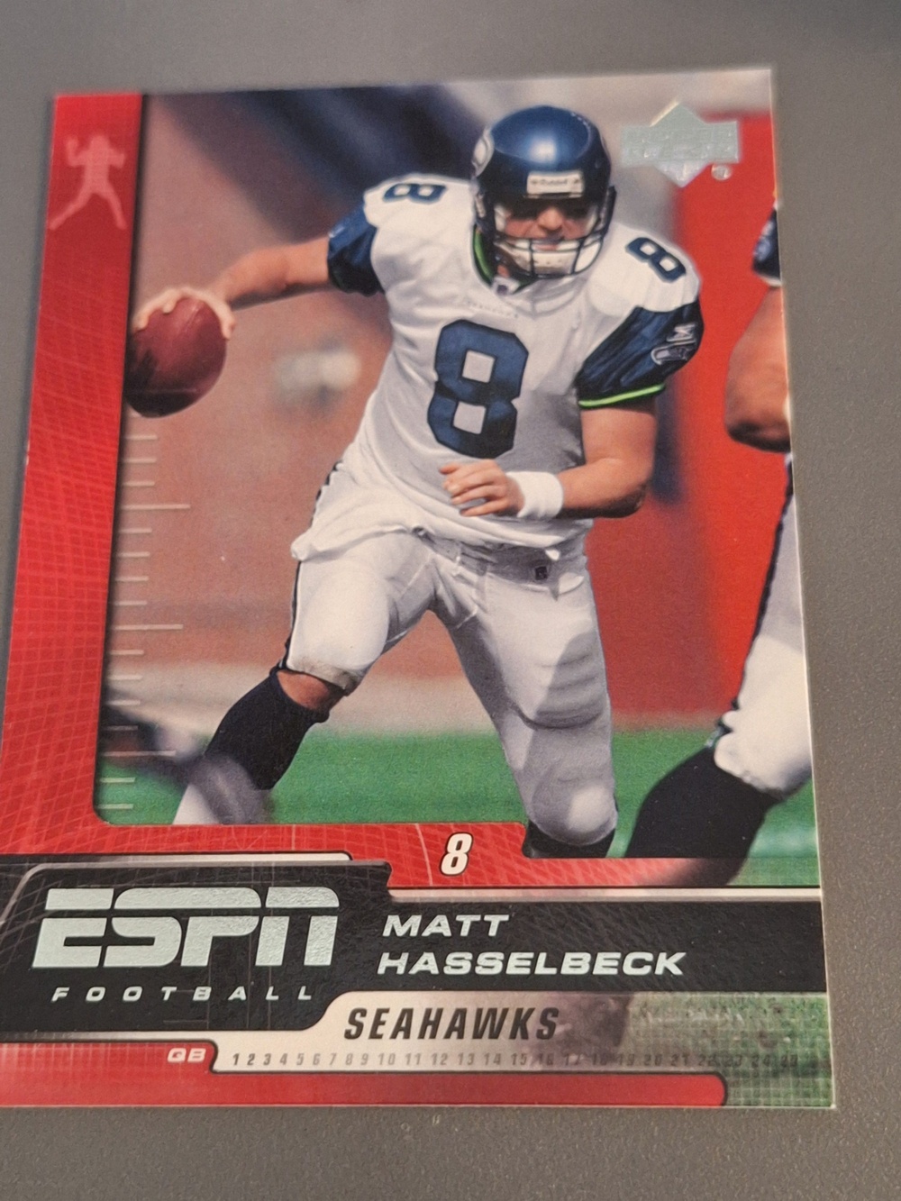 Espn Football Matt Hasselbeck Seahawks Trading Card - Used